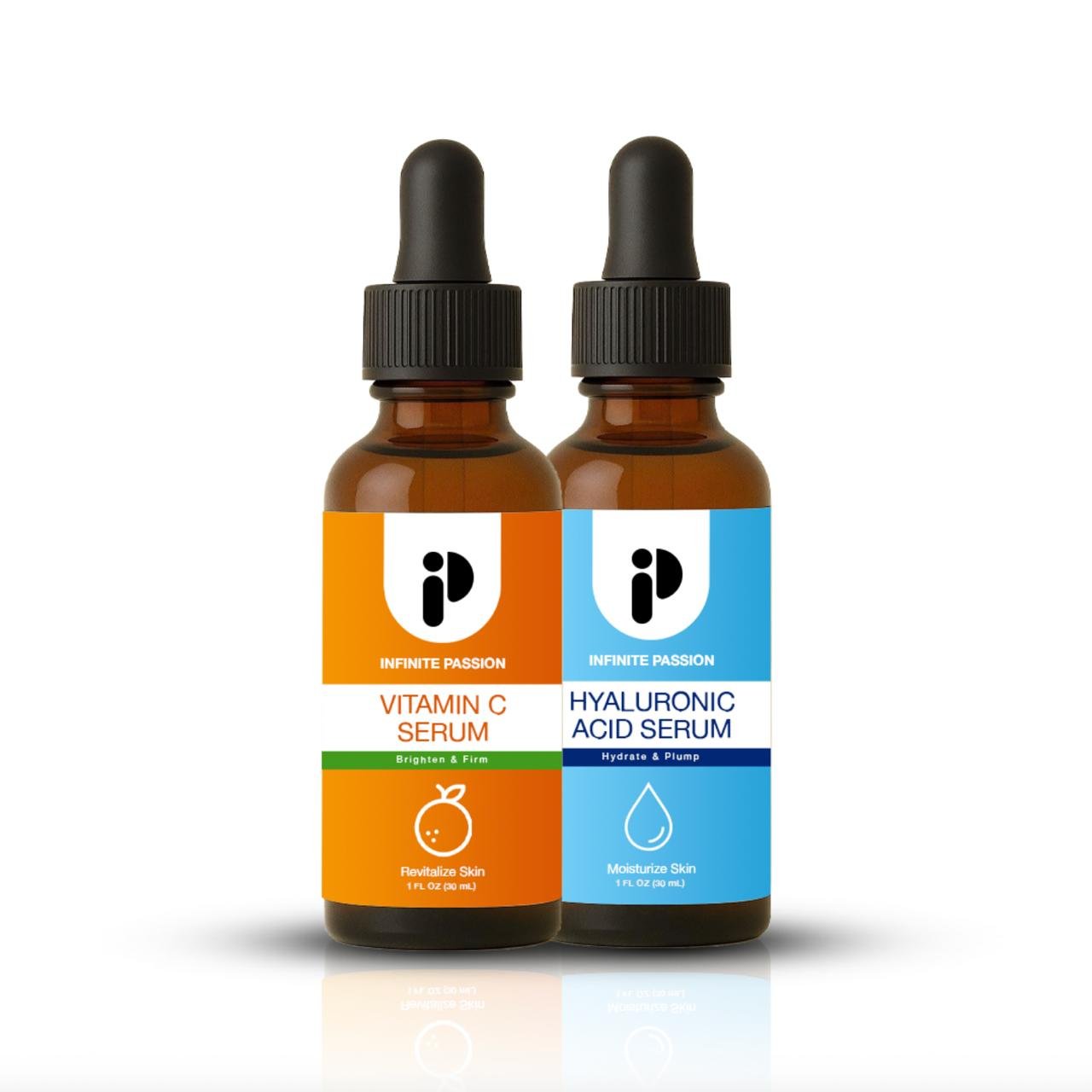 Vitamin C Serum + Hyaluronic Acid Serum