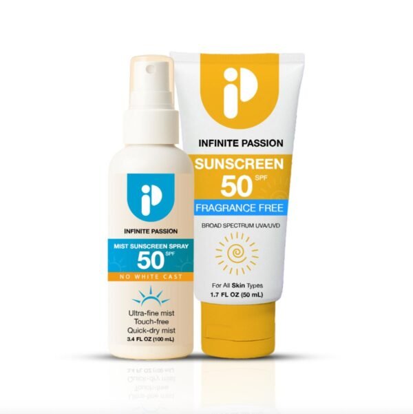 Sunscreen SPF 50 + Mist Sunscreen Spray